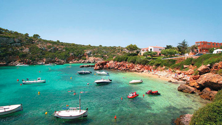 pescaturismemenorca.com excursions en vaixell a Cala Canutells Menorca